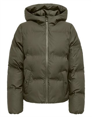 OnlLea Rain Short Puffer Jakke